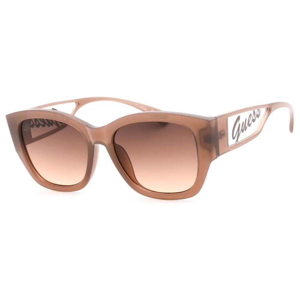 Guess Brown Resin Sunglasses GUGF040350FAC