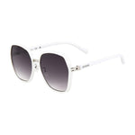 Guess White Metal Sunglasses