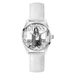 Guess White Leather Watch GUGW0289L1AC