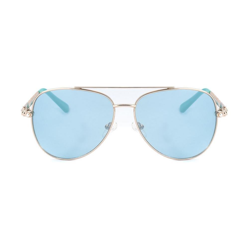 Guess Gold Metal Sunglasses