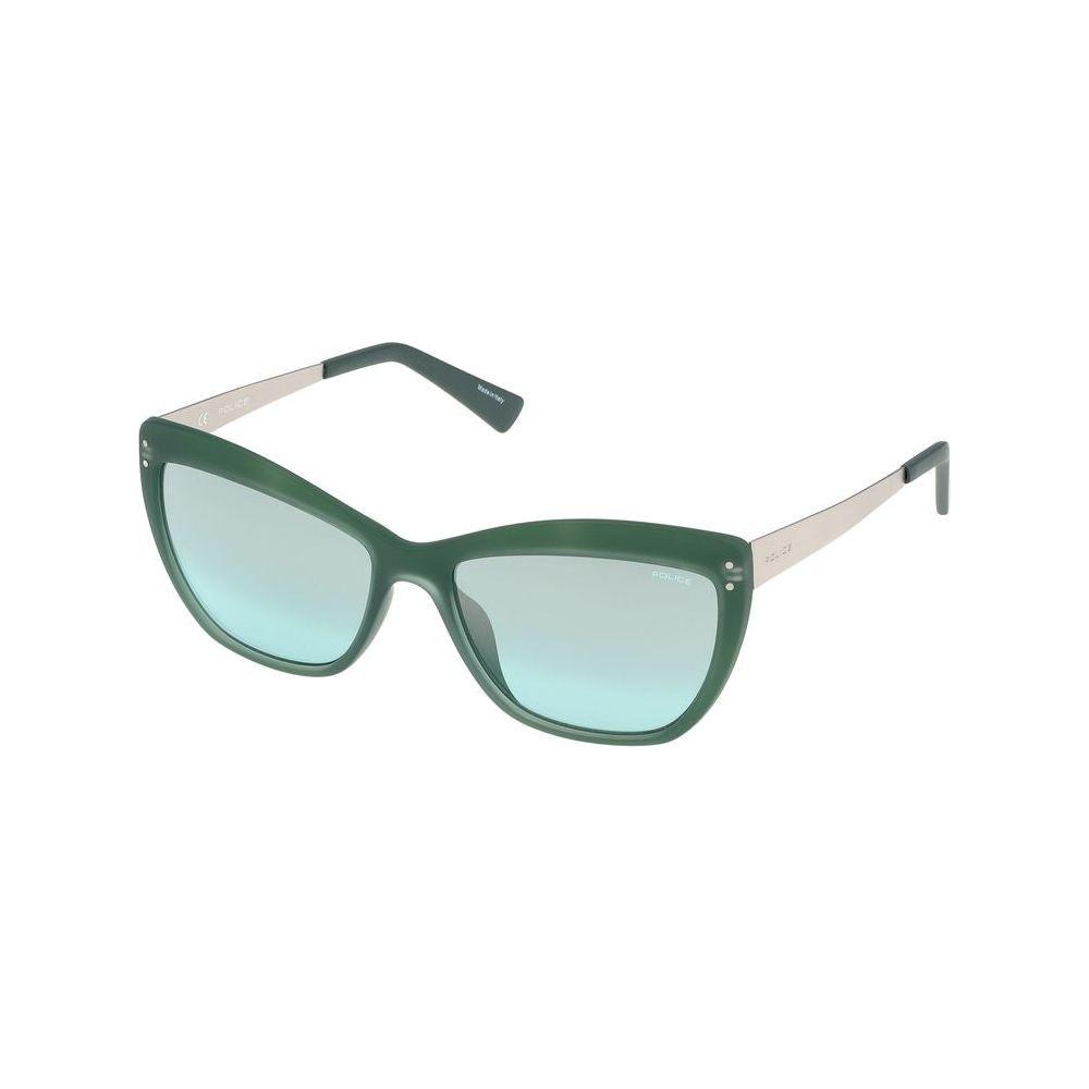 PolicePolice Green Injected Sunglasses1728,Green,New with tags,Police,Sunglasses for Women - Sunglasses,Women