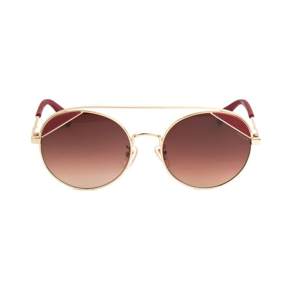 Police Pink Metal Sunglasses