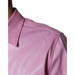 Dolce & Gabbana Pink Cotton Collared Button Down Shirt TSH86584-40
