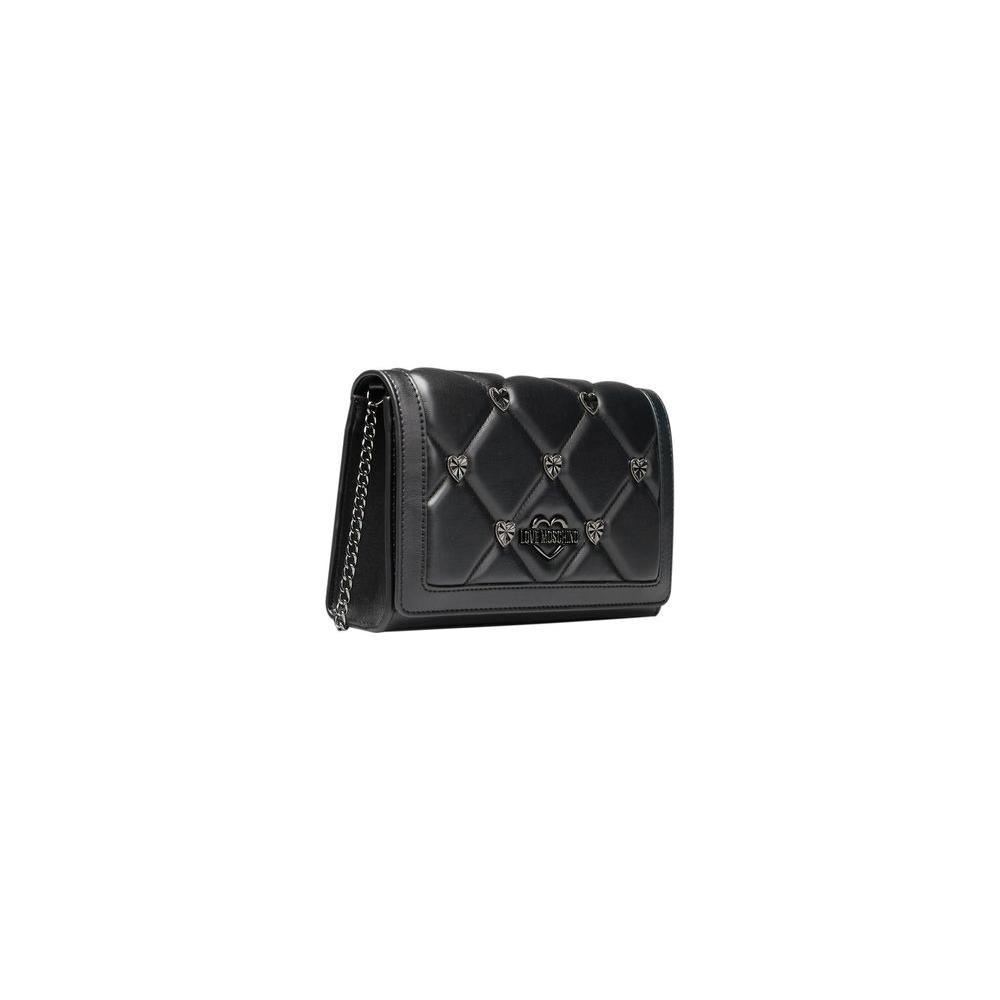 Love Moschino Black Polyethylene Women Crossbody Bag Love Moschino Dark Slate Gray