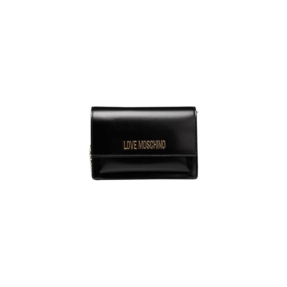 Love Moschino Black Polyethylene Women Crossbody Bag Love Moschino Black