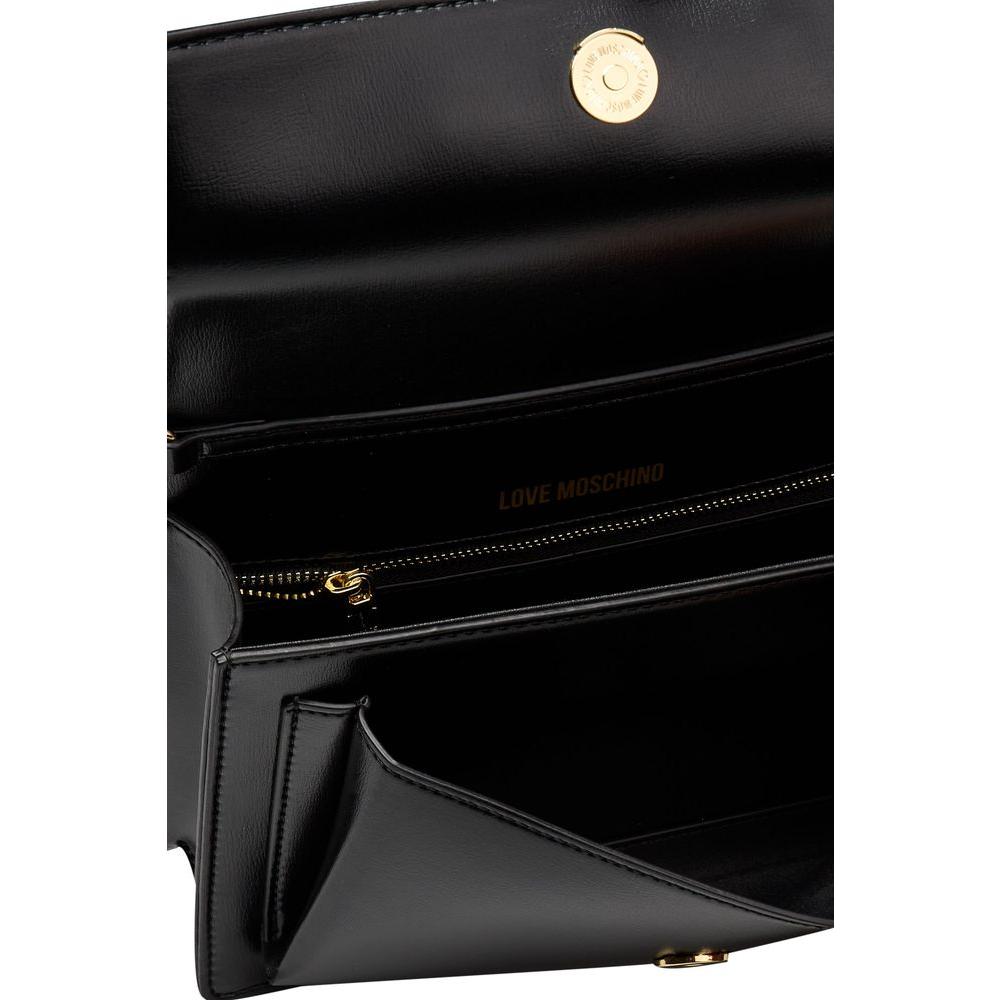 Love Moschino Black Polyethylene Women Crossbody Bag Love Moschino Black