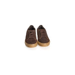 Roberto Pepe Luxury Brown Calfskin Men Sneaker RO-24746-EU40/US7