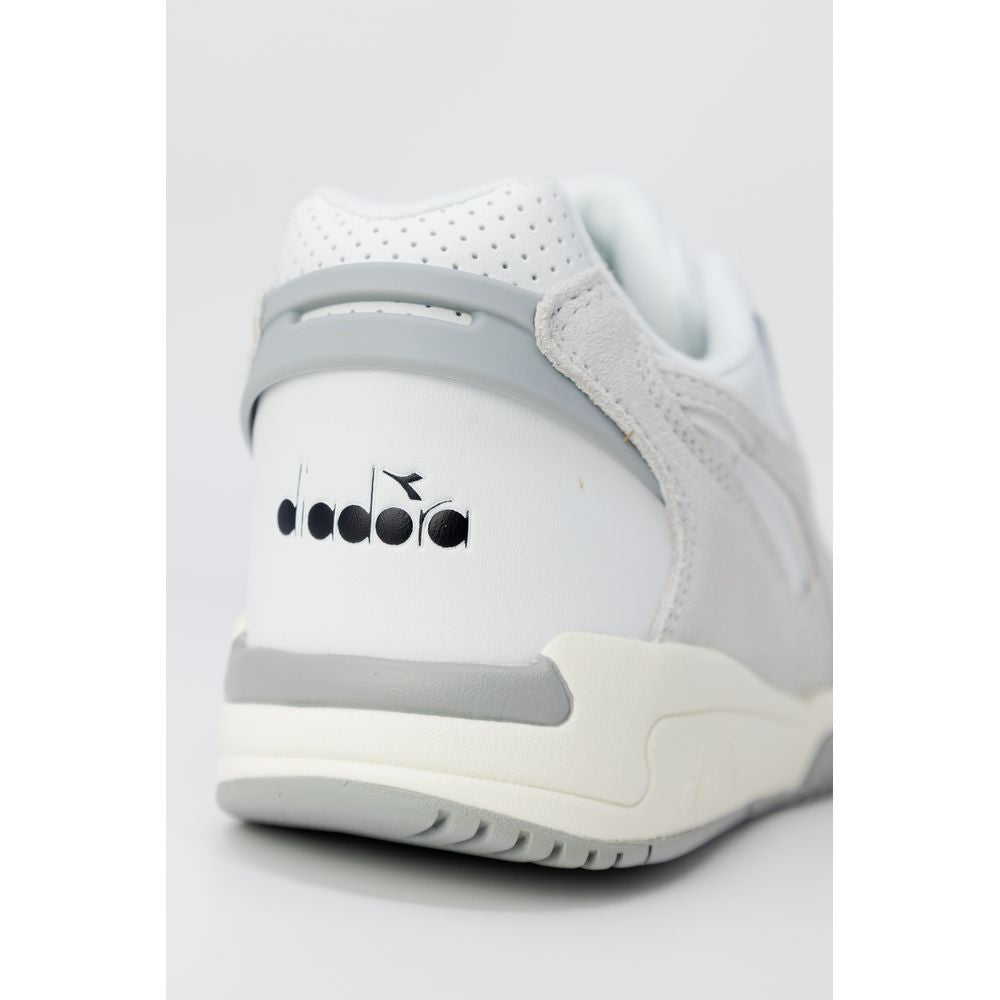Diadora White Artificial Leather Sneaker DI-13272600008-EU44/US11