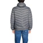 Armani Exchange Gray Polyester Jackets & Coat AR-7251800138-IT44 | S