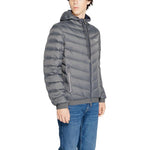 Armani Exchange Gray Polyester Jackets & Coat AR-7251800138-IT44 | S