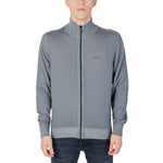 Hugo Boss Gray Wool Cardigan BO-12791600136-IT46 | M