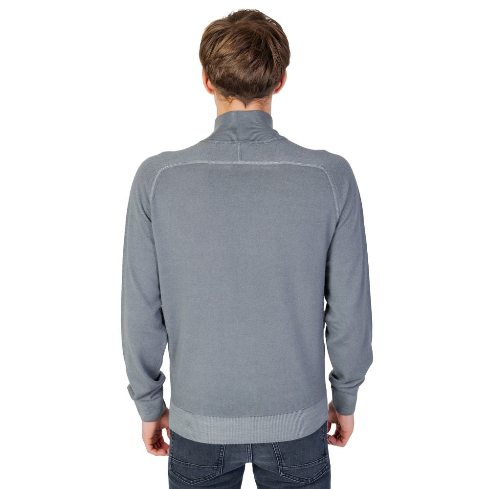 Hugo Boss Gray Wool Cardigan BO-12791600136-IT46 | M