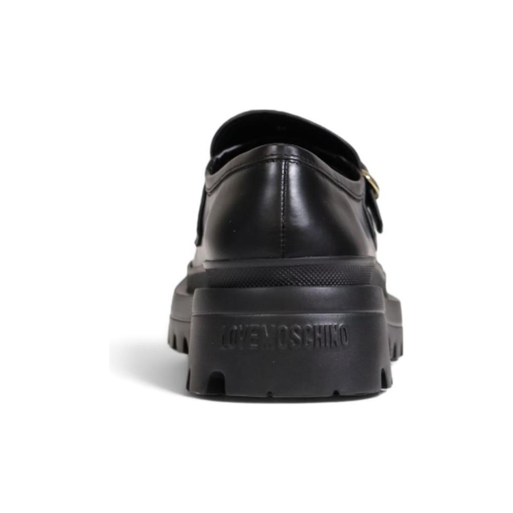 Love MoschinoLove Moschino Black Polyethylene Flat Shoe1728,71956299936,Black,EU36/US6,EU39/US9,EU40/US10,Flat Shoes - Women - Shoes,Love Moschino,New with tags,Women