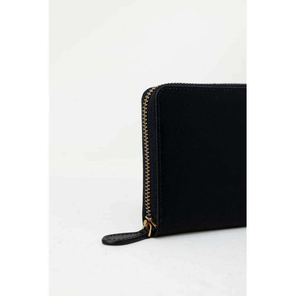 PINKO Black Leather Wallet PINKO Black