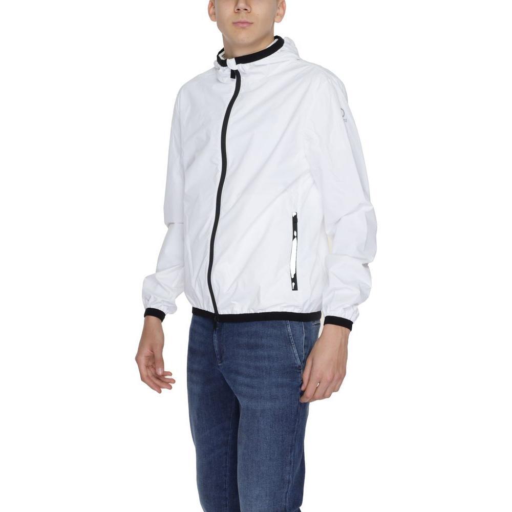Suns White Polyester Jackets & Coat SU-14178900008-IT54 | XXL