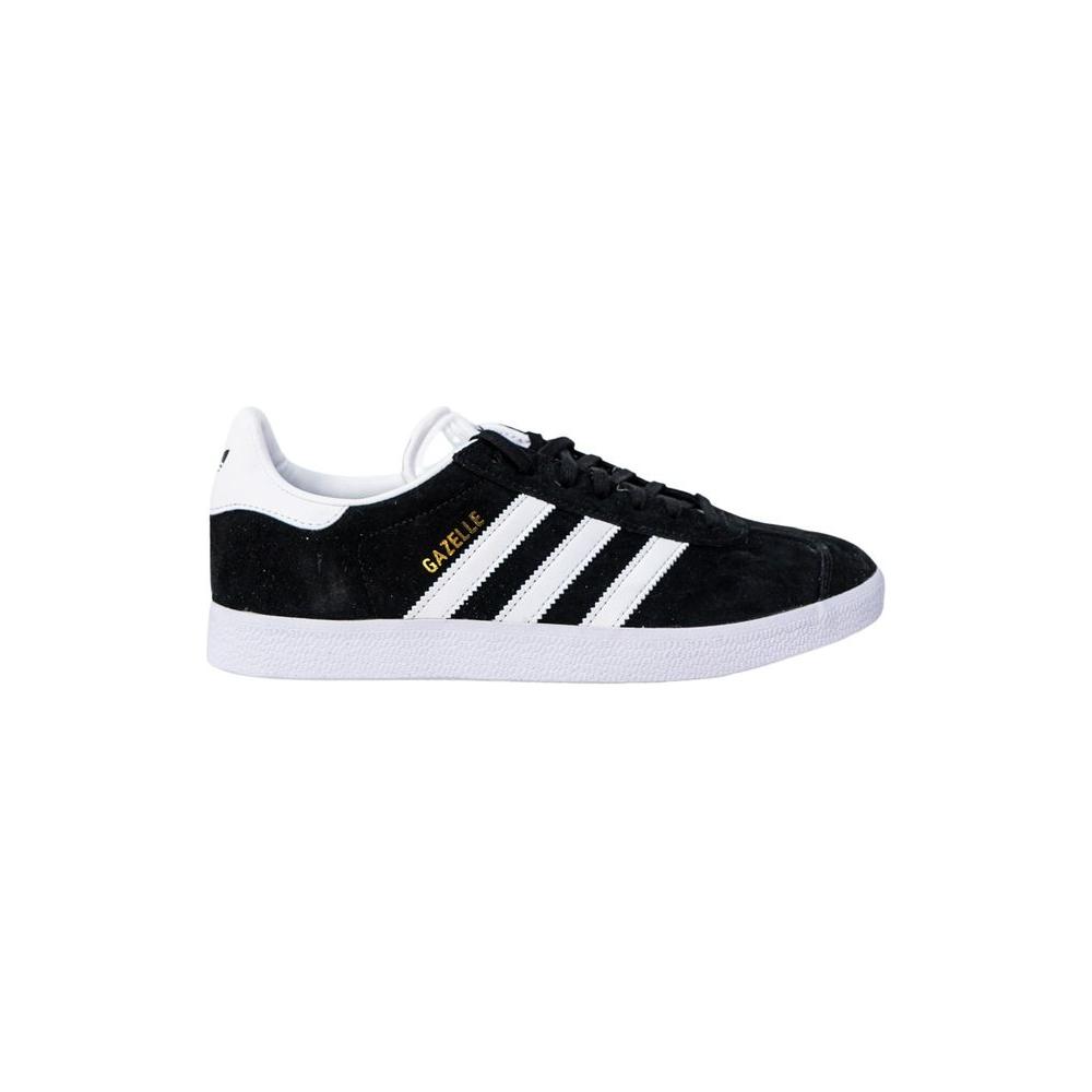 Adidas GAZELLE BB5476 black sneaker with iconic stripes and logo, polyurethane material, durable, sporty, trendy, rubber sole grip