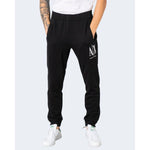 Armani Exchange Black Cotton Joggers Workout Pant AR-7252800009-IT54 | XXL