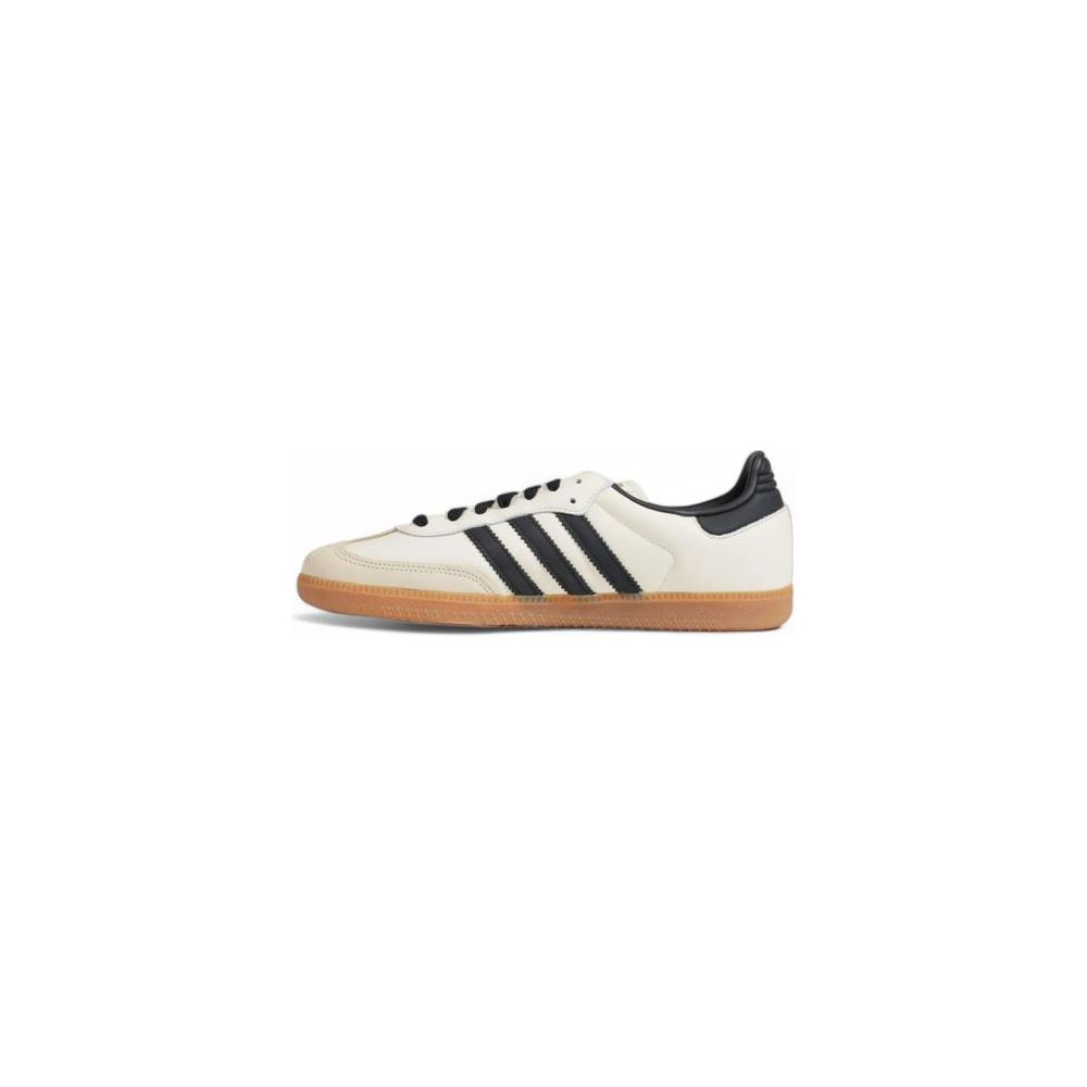 Adidas cream leather sneaker for men, fall/winter collection, 100% leather, stylish and durable footwear.
