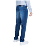 Armani Exchange Blue Cotton Skinny Pant AR-14713900237-W38 | L32