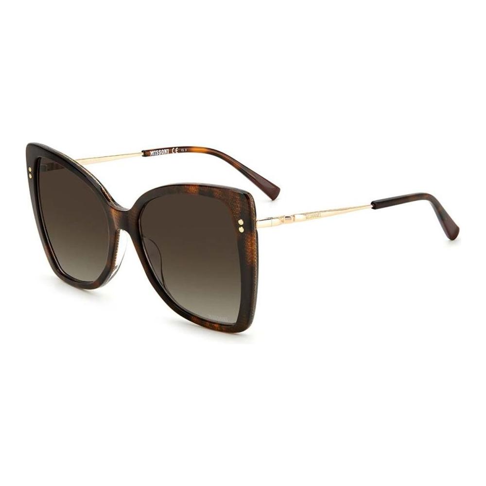 Missoni Brown Plastic/Plastic Sunglasses Missoni Dark Slate Gray