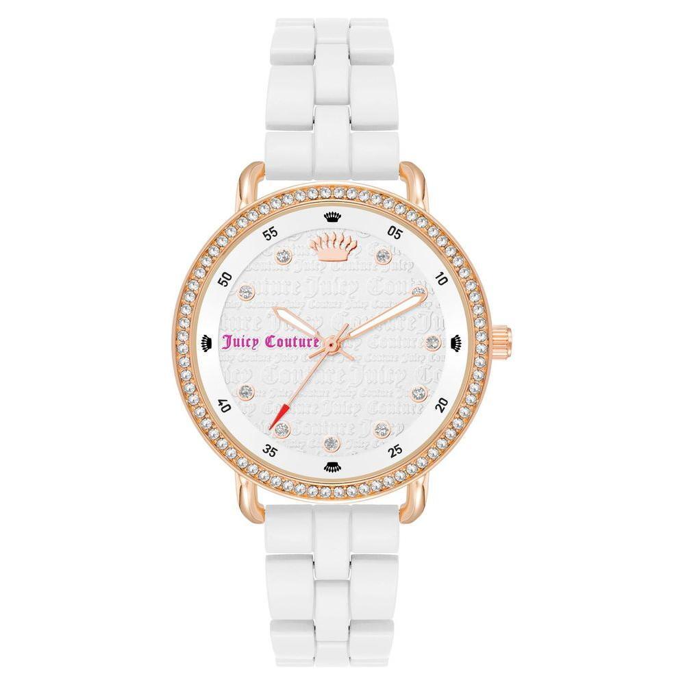 Juicy Couture White Metal Watch JCJC1310RGWTAC