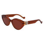 Liu Jo Brown Acetate Sunglasses LILJ767SR216AC