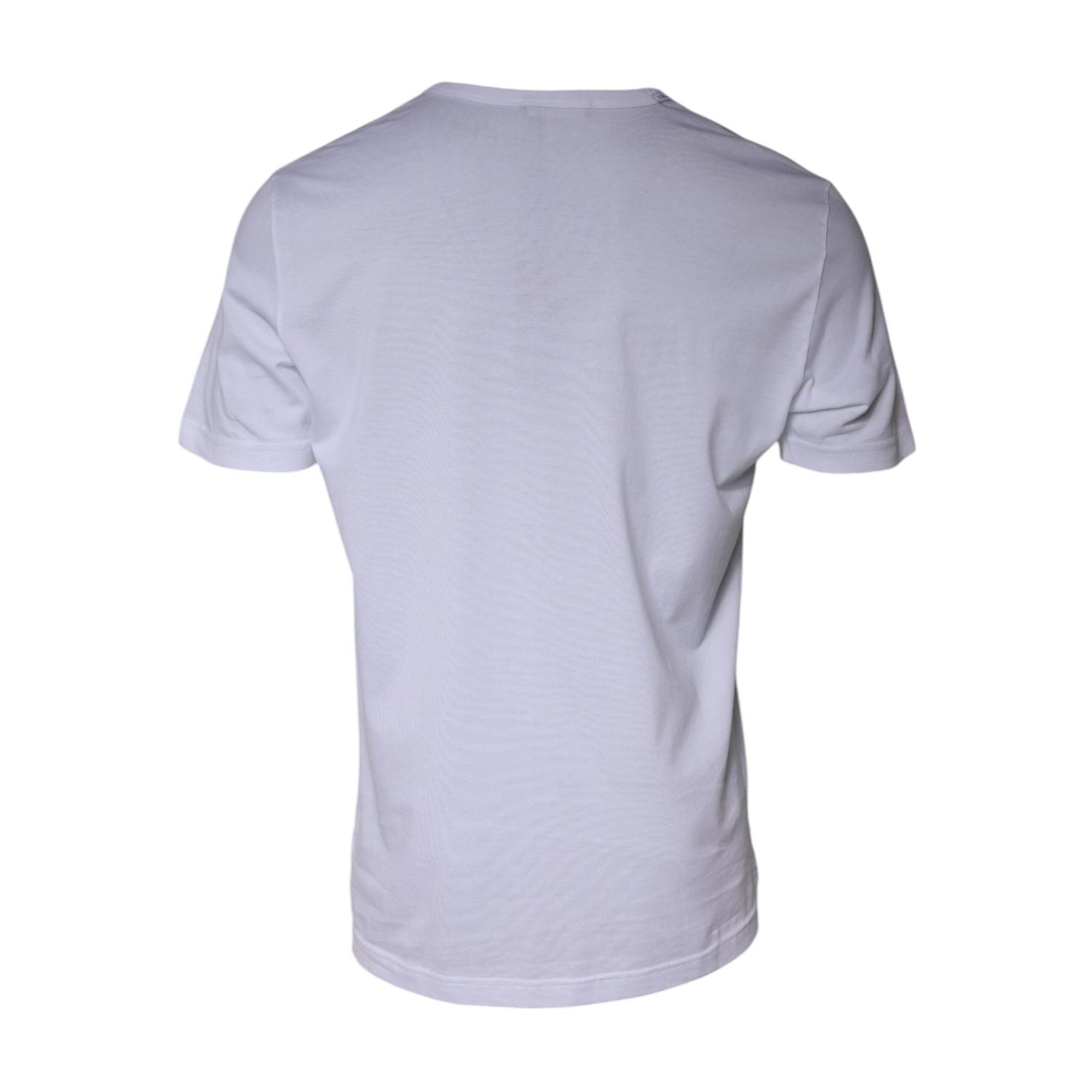 Dolce & Gabbana White Paradiso Cotton Shorts Sleeves T-shirt