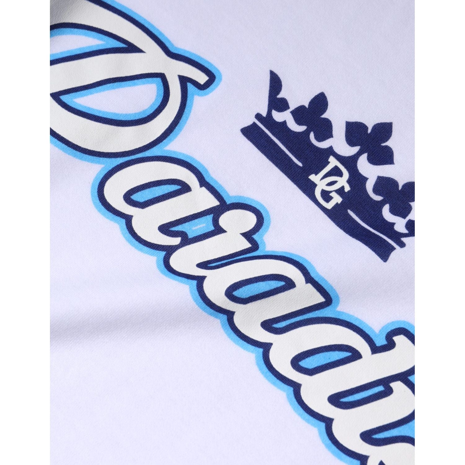 Dolce & Gabbana White Paradiso Cotton Shorts Sleeves T-shirt