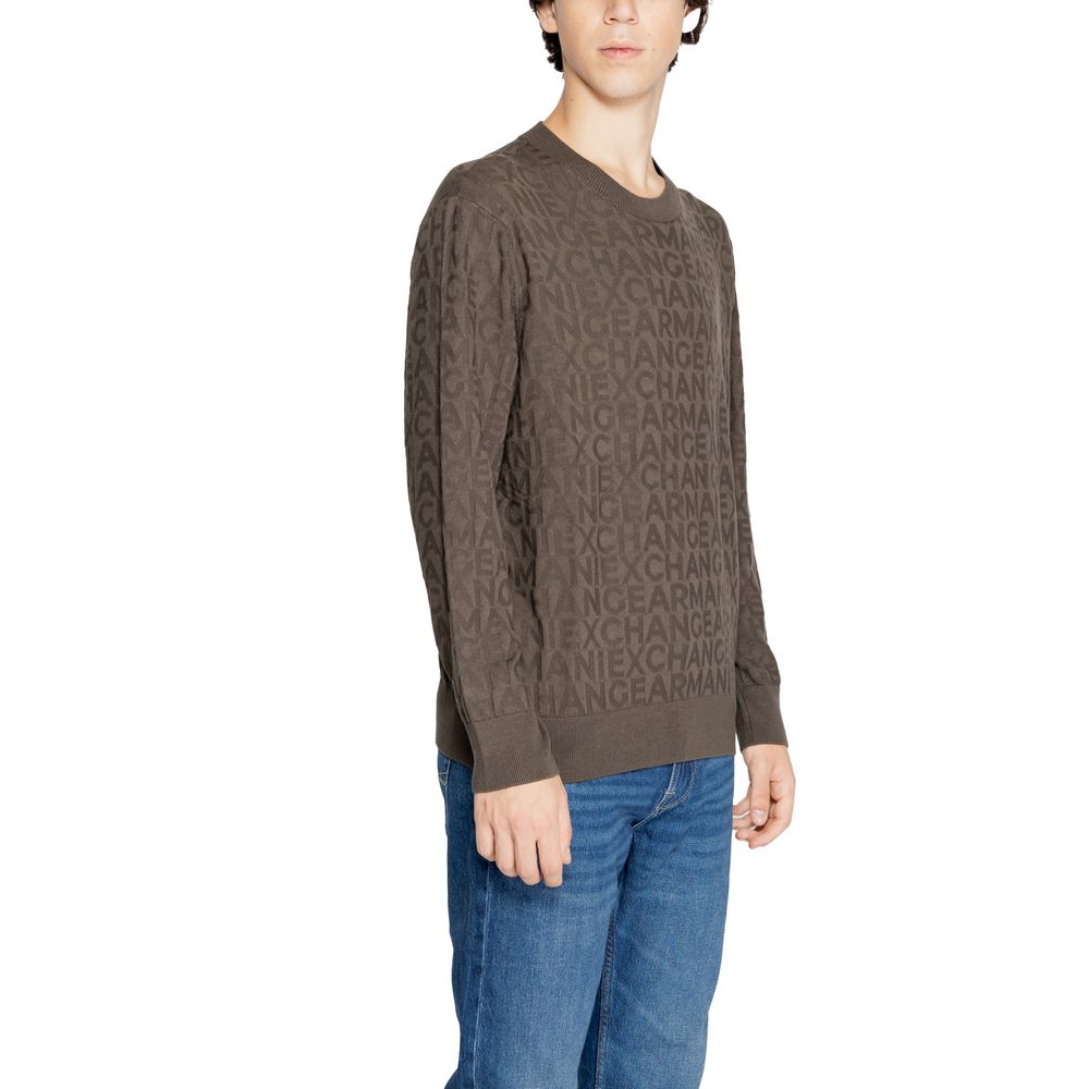 Armani Exchange Green Viscose Sweatshirt