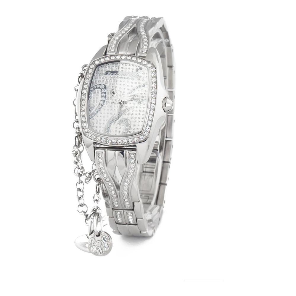 Chronotech Silver Stainless Steel Watch