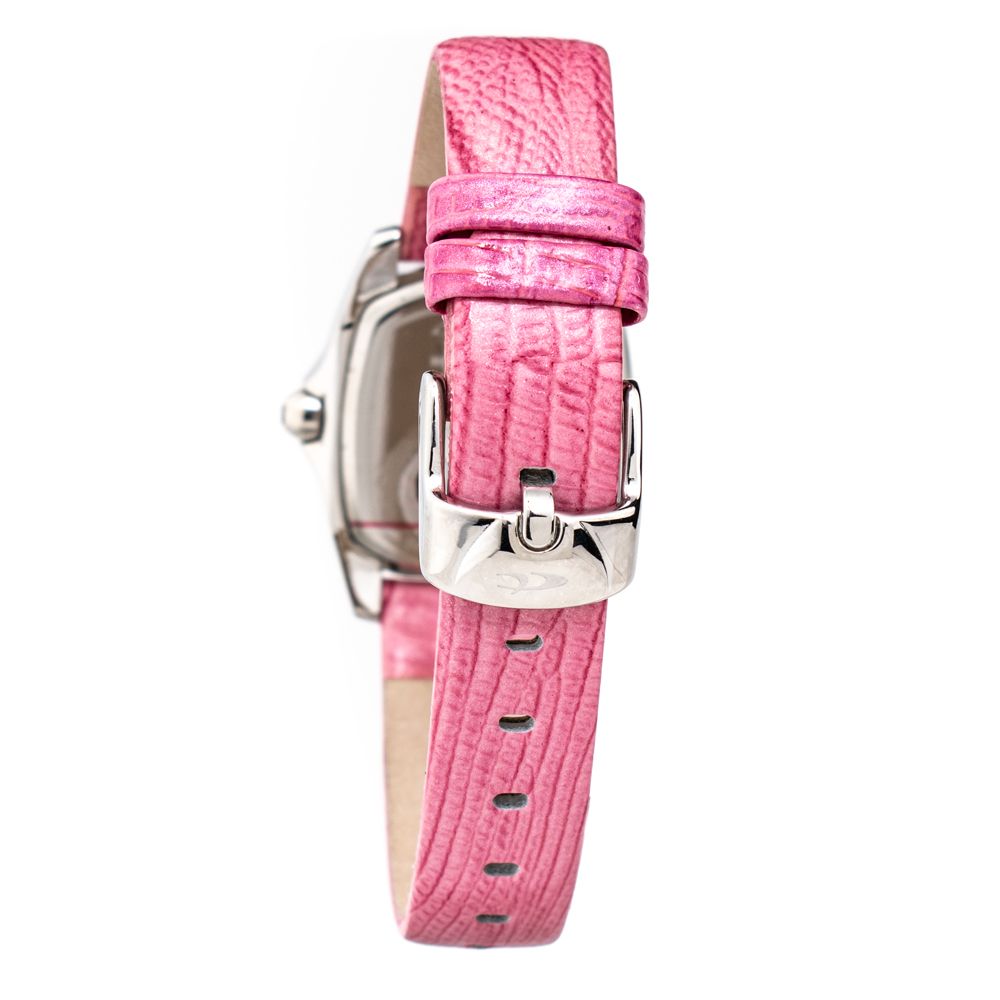 Chronotech Multicolor Leather Dress Watch