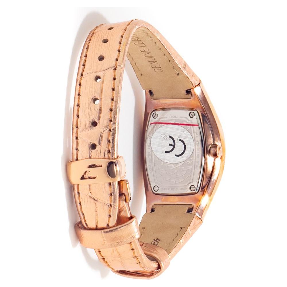 Chronotech Multicolor Leather Watch Chronotech Tan