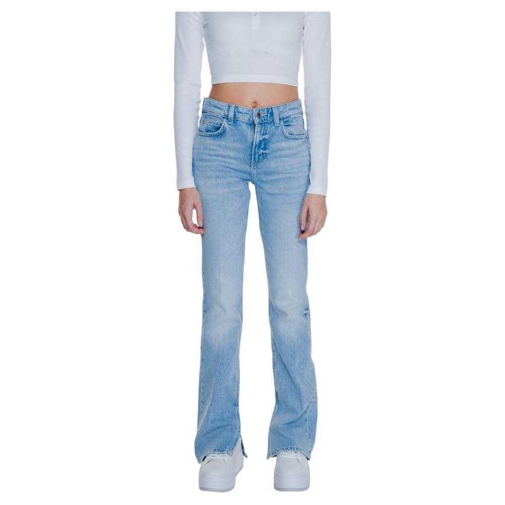 Guess Light Blue Cotton Mom Jean GU-14522500236-W33