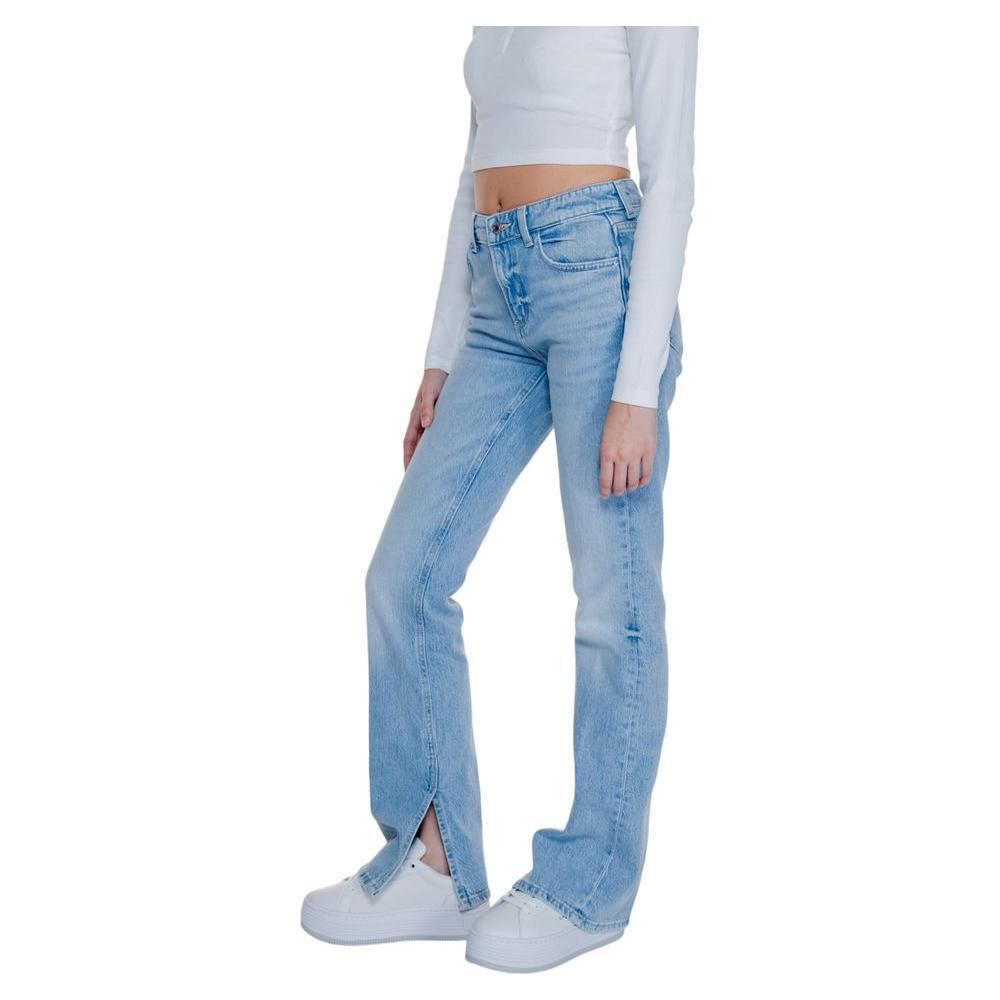 Guess Light Blue Cotton Mom Jean GU-14522500236-W33