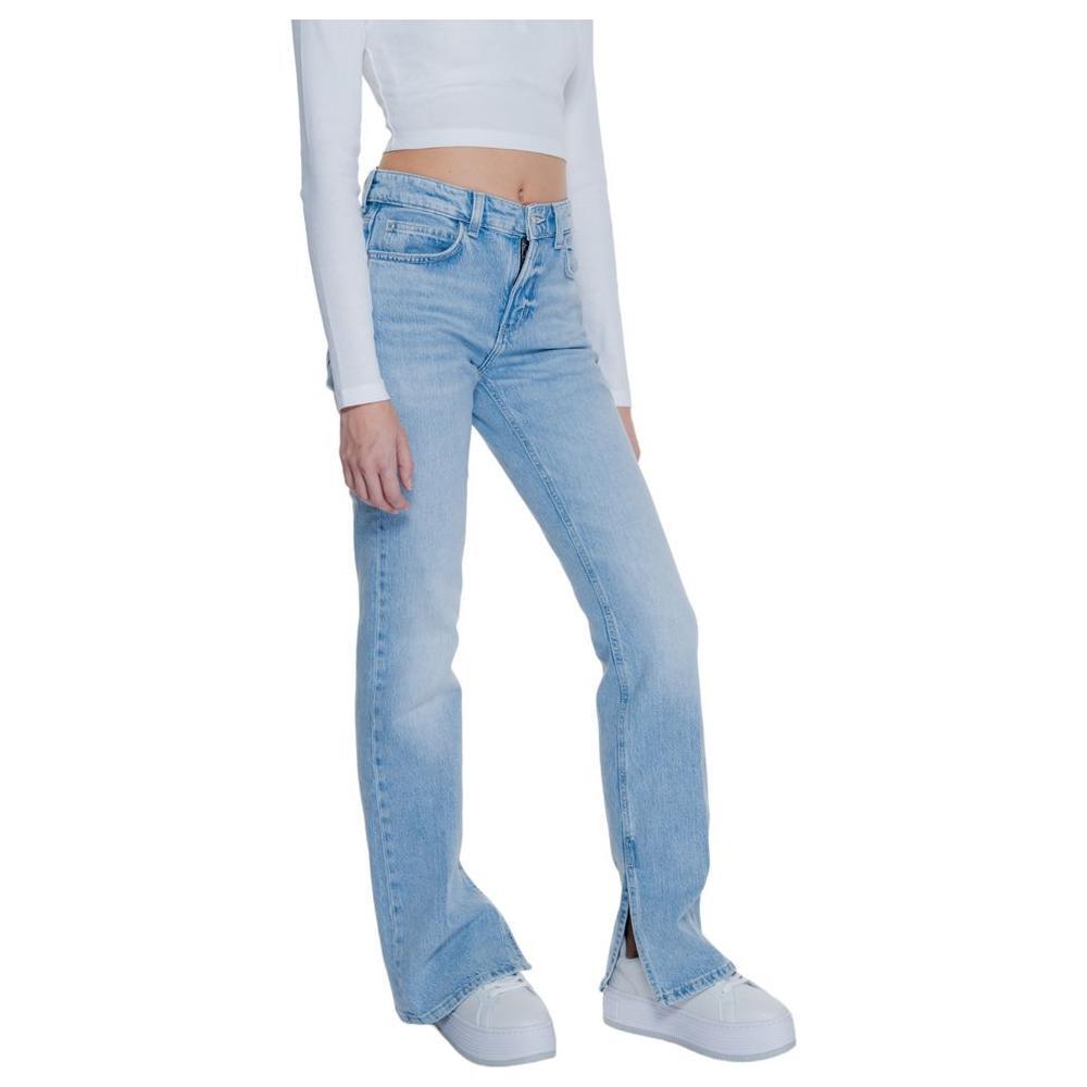 Guess Light Blue Cotton Mom Jean GU-14522500236-W33