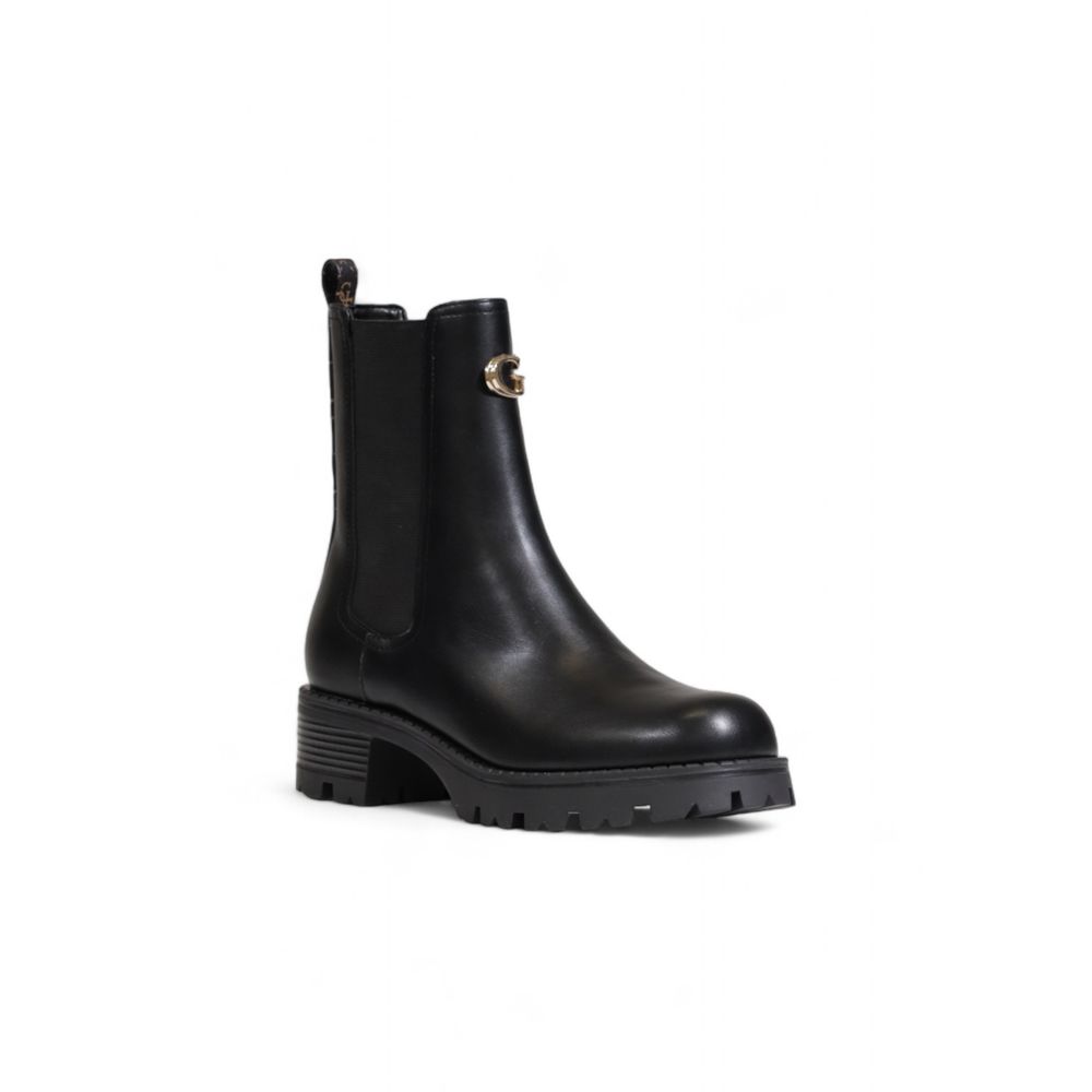 Guess Black Polyethylene Ankle Boots