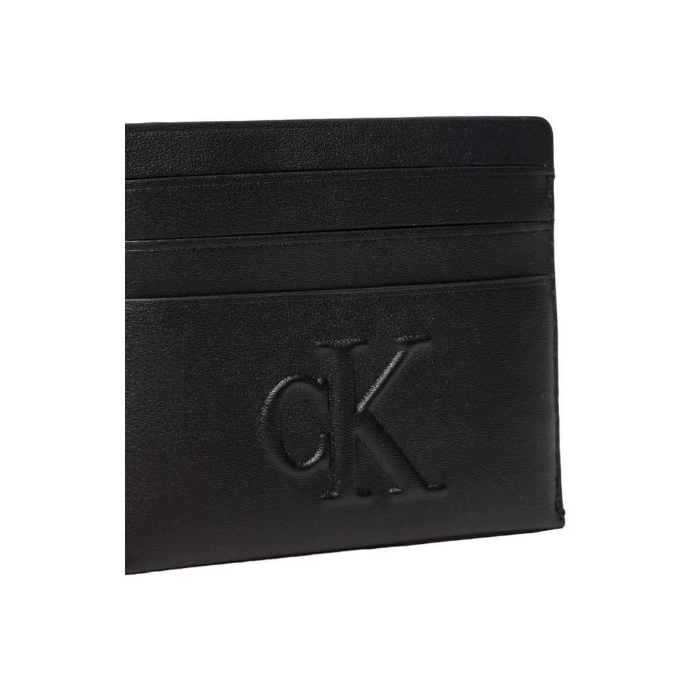 Calvin Klein Jeans Black Polyethylene Wallet Calvin Klein Jeans Black