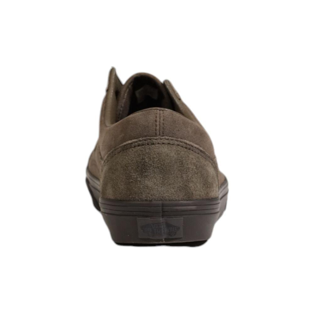 Vans Brown Suede Leather Sneaker Vans Dark Slate Gray
