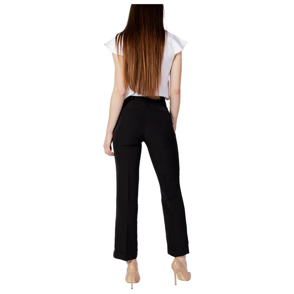 Guess Black Polyester Jeans & Pant