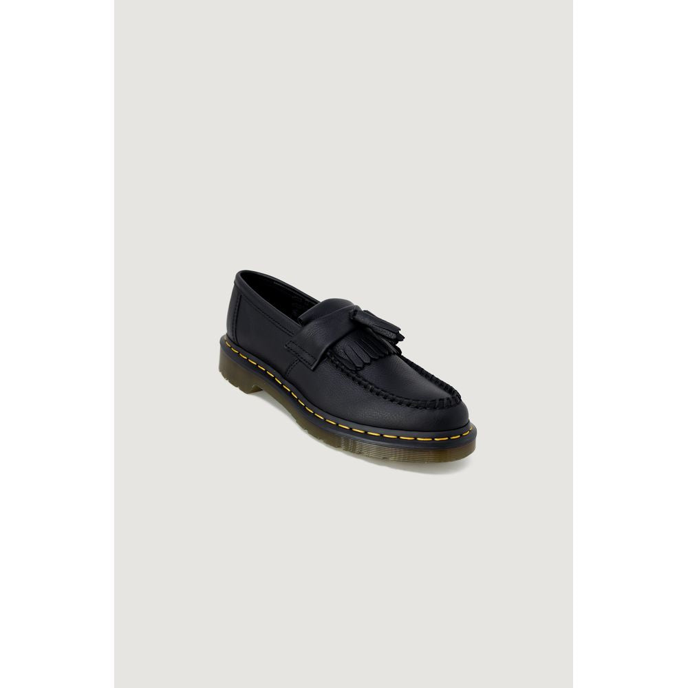 Dr. Martens Black Leather Flat Shoe Dr. Martens Lavender