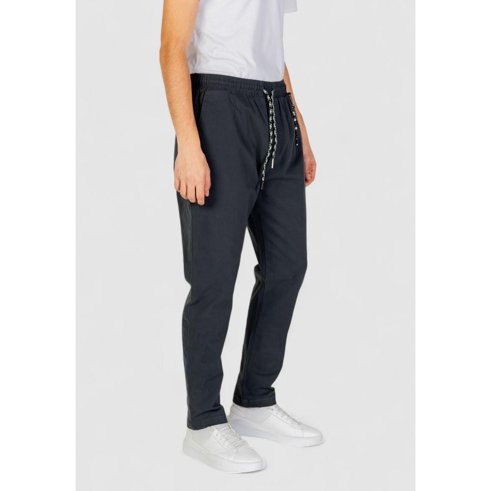 Gianni Lupo gray cotton jeans & pants, men's fall/winter collection, made of 97% cotton and 3% elastane, casual style