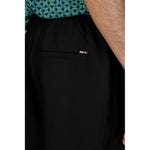 Gianni Lupo Black Polyester Pant GI-13515400009-IT54 | XXL