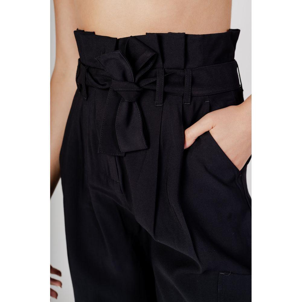 Vila Clothes Black Viscose Pant VI-12634000009-34 | XXS