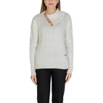 Alviero Martini Prima Classe White Viscose Sweater AL-14625400008-IT40|S