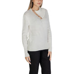 Alviero Martini Prima Classe White Viscose Sweater AL-14625400008-IT40|S