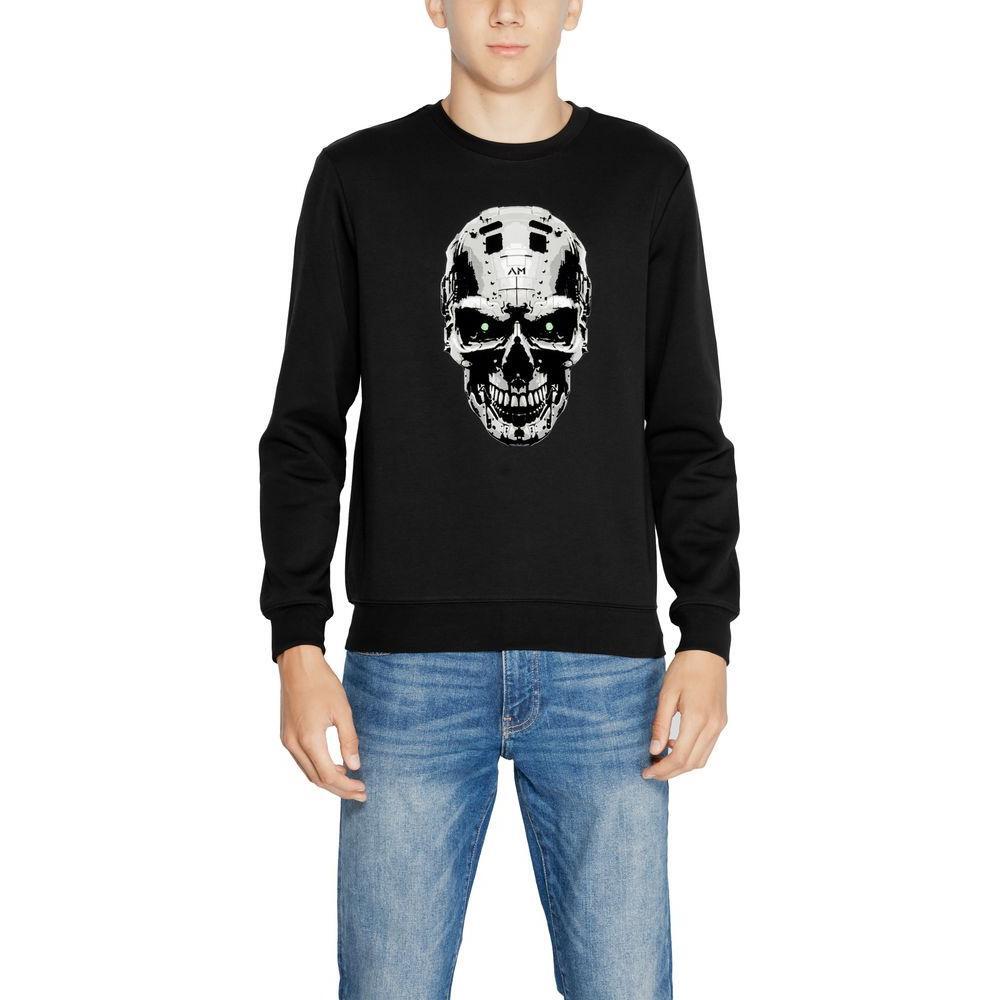 Antony Morato Black Cotton Sweatshirt AN-14635500009-IT46 | M