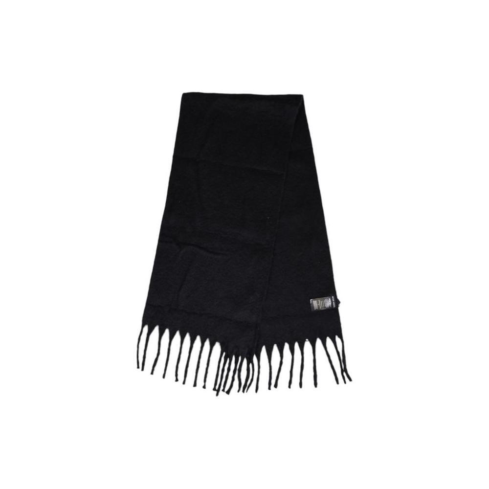 Antony Morato Black Polyester Scarf ANMO-14637700009