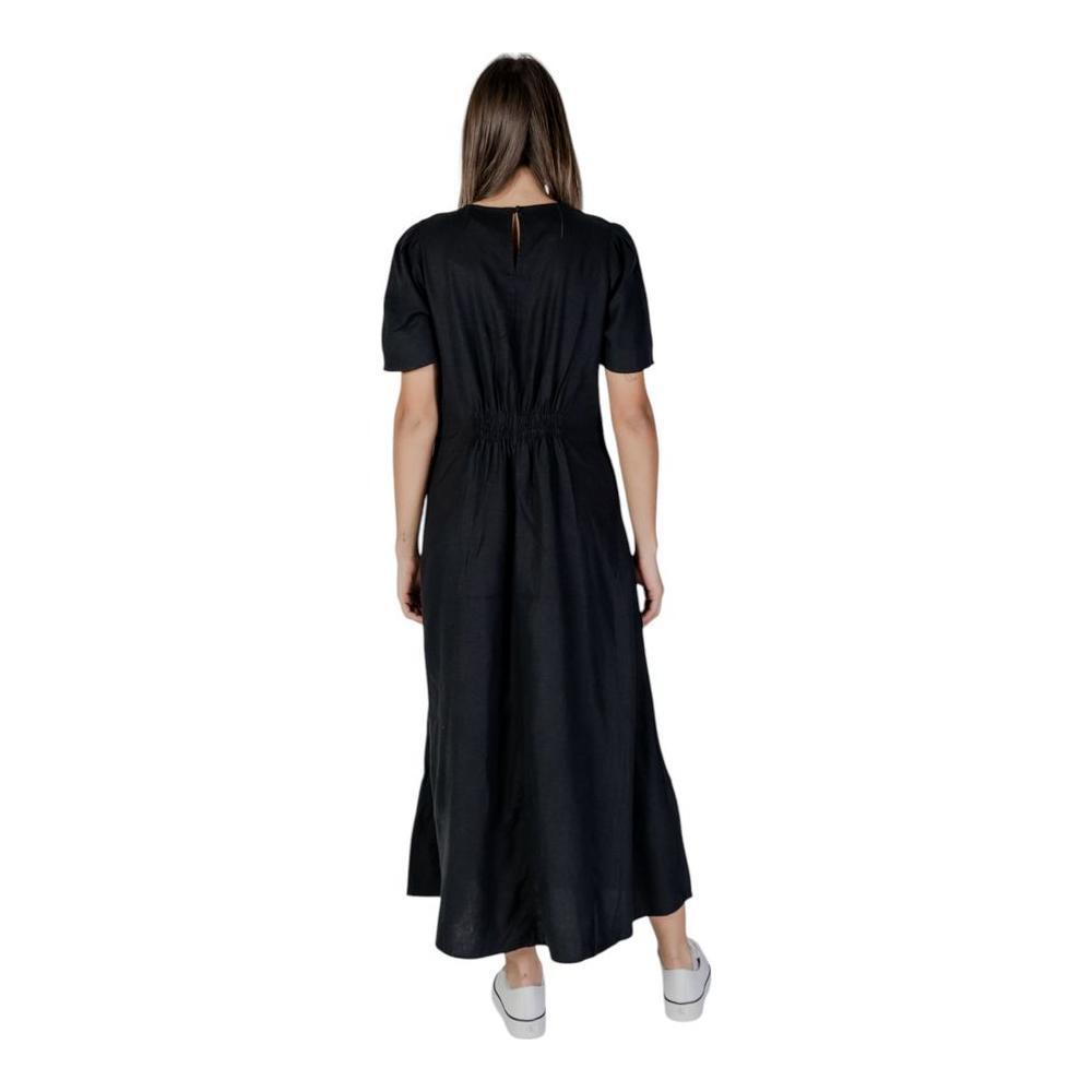 B.Young Black Linen Long BY-14885700009-34 | XXS