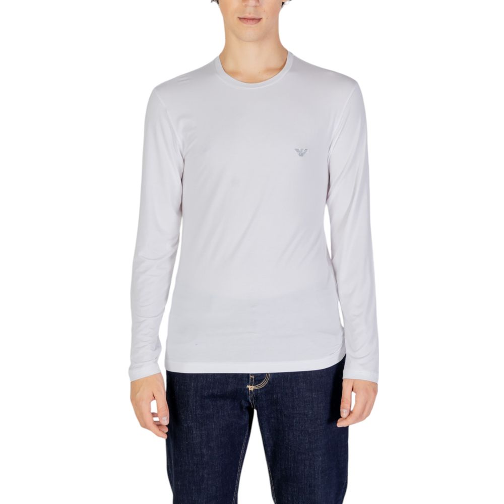 Emporio Armani Underwear White Modal Long Sleeve