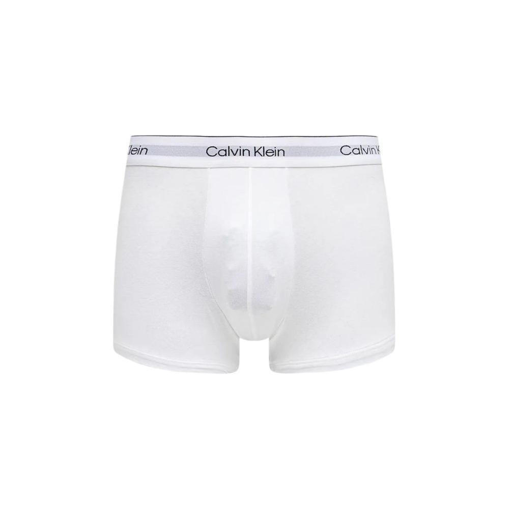 Calvin Klein gray cotton boxer briefs with logo waistband, showcasing comfort and style, ideal for everyday wear.
